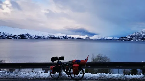 Un Gardois à l'assaut de la Norvège à vélo